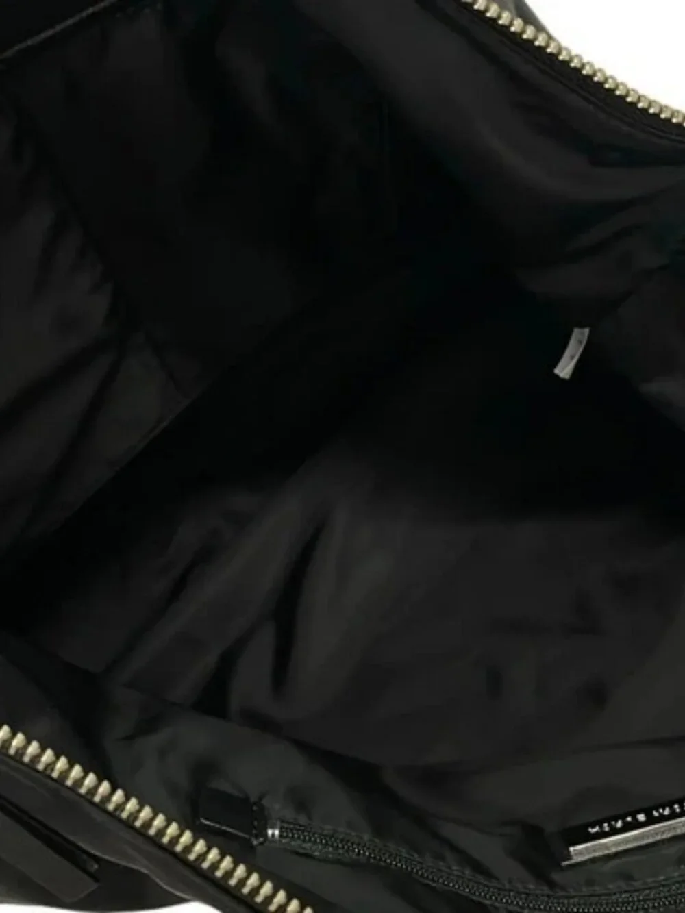 TORY BURCH Black Nylon Leather Shoulder Bag